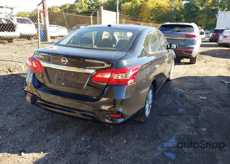 2019 Nissan Sentra Sv из США, поврежденный, VIN 3N1AB7AP6KY285009